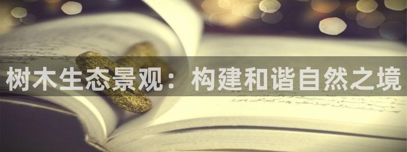 摩根士丹利凯撒娱乐：树木生态景观：构建和谐自然之境
